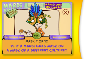 Art Activity 3 - Mardi Gras Masks